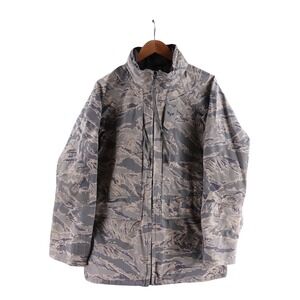 Valley Apparel Mens Small Regular US Air Force APECS Parka Digital Tiger Camo